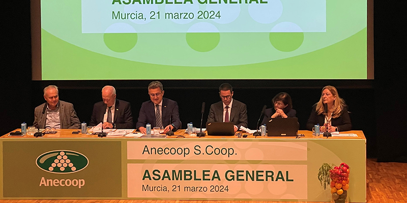 El Grupo Cooperativo Anecoop elevó un 2,7% su cifra de negocio y facturó por primera vez más de 1.000 M€ en 2022/23