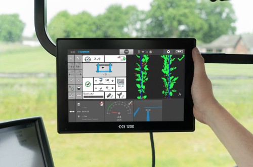 Lemken integra el control de la escardadora en un solo terminal con el software iQblue Weeder
