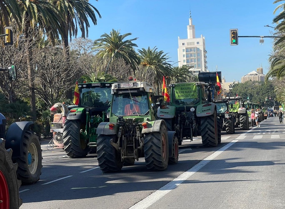 Las OPAs, en unidad de acción, convocan movilizaciones los próximos 7 y 13 de marzo en Málaga