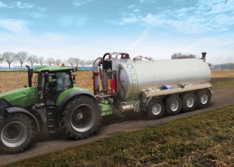 Powertrailer SR 331, el nuevo neumático de BKT para operaciones de transporte agrícola por carretera