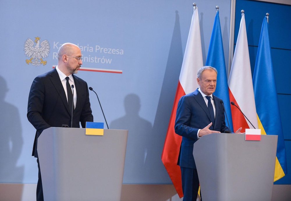 Polonia y Ucrania reafirman en Varsovia su alianza pero no alcanzan acuerdo en agricultura