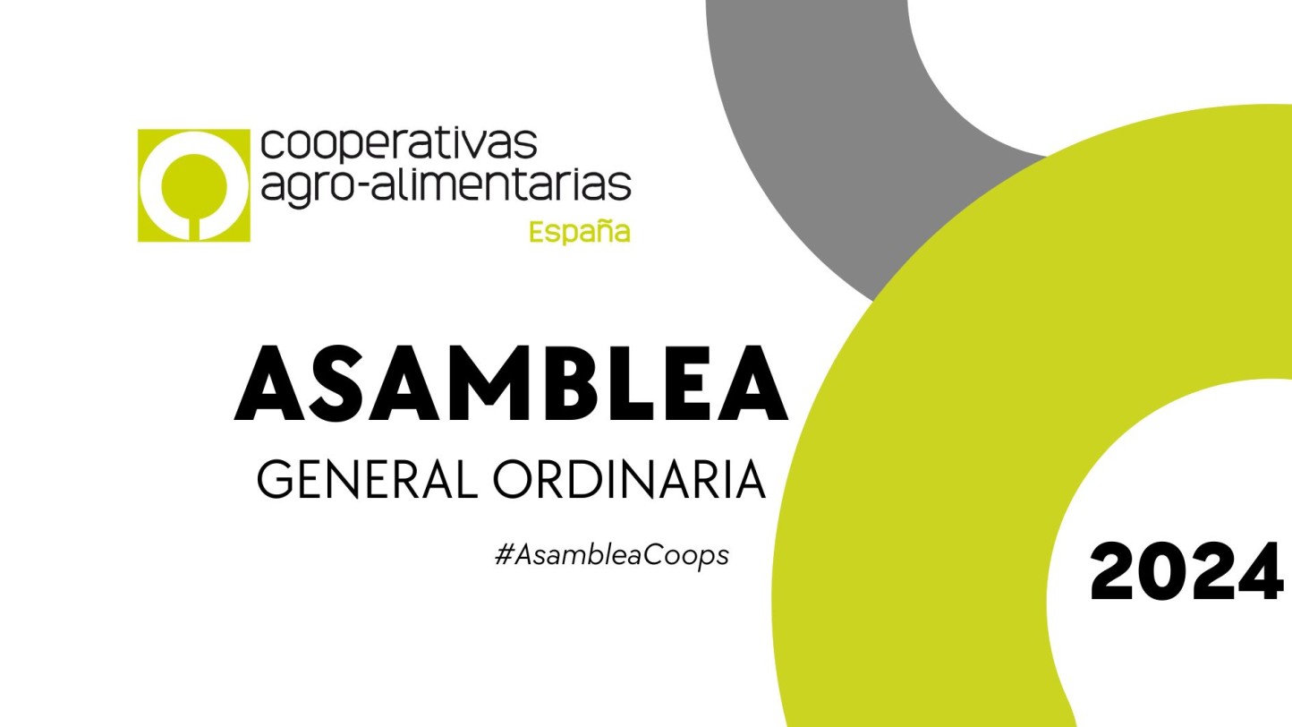 Cooperativas Agro-alimentarias de España celebra su Asamblea general y entrega sus Premios este 23 de mayo