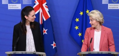 Entra en vigor el acuerdo comercial entre UE y Nueva Zelanda que eliminará aranceles sobre carne de cerdo, el vino y el chocolate, entre otros productos