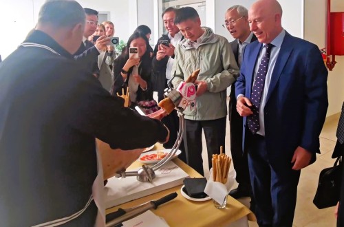 Interporc resalta en la visita del viceministro de Agricultura de China la seguridad alimentaria de los productos españoles