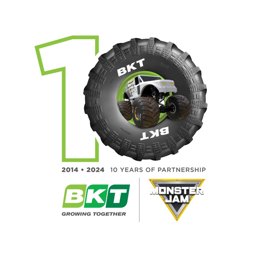 BKT renueva su compromiso como patrocinador oficial de Monster Jam hasta 2031