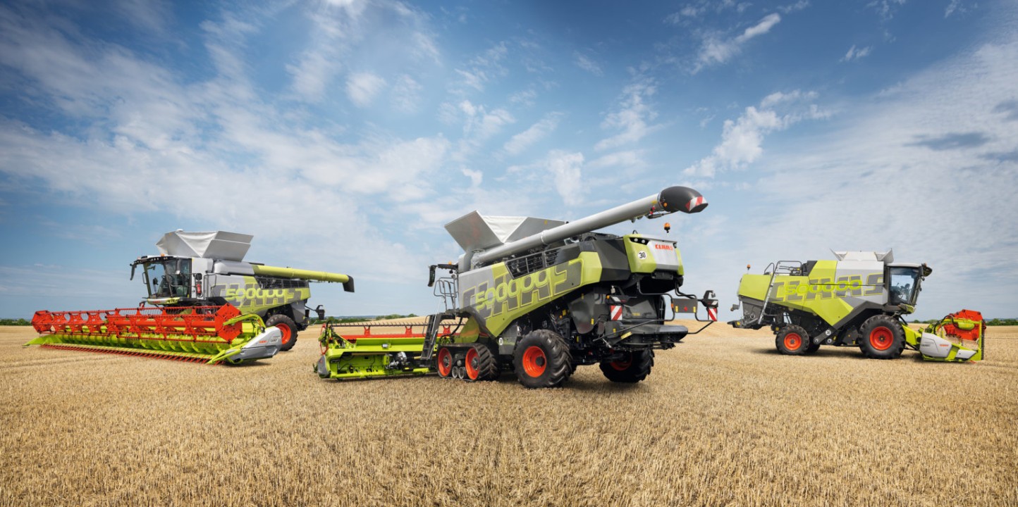 Claas celebra el medio millón de cosechadoras fabricadas desde 1936