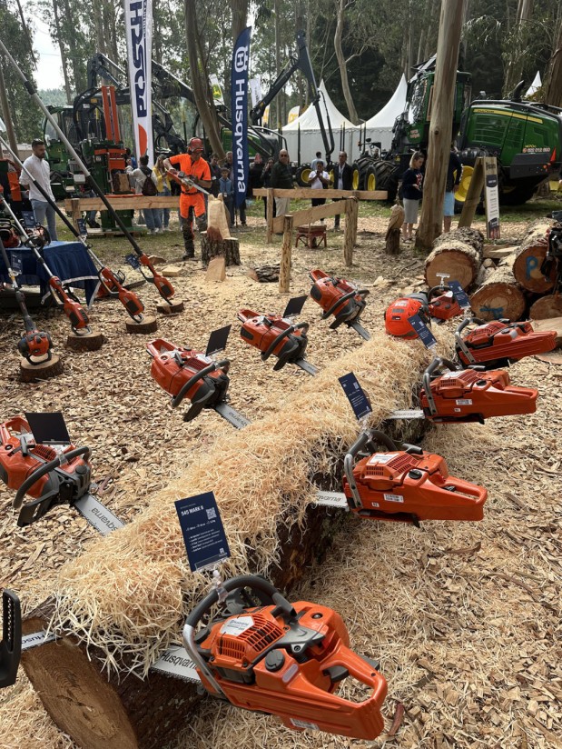 La motosierra a batería con embrague de cadena de Husqvarna, en Galiforest 