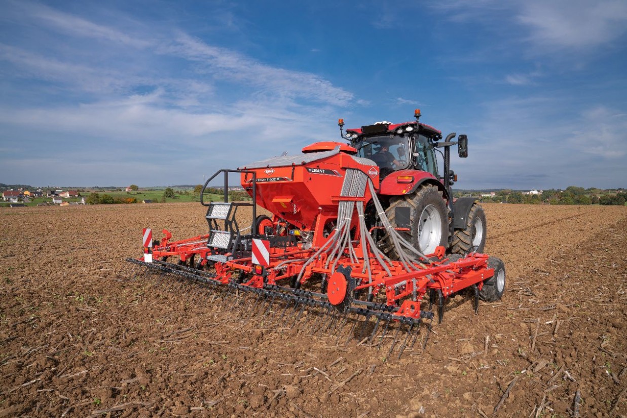 Megant 602 R, la nueva sembradora suspendida de Kuhn para mínimo laboreo