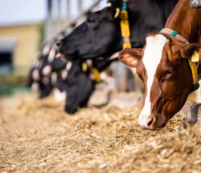 La paja de cereales en la alimentación del vacuno de leche