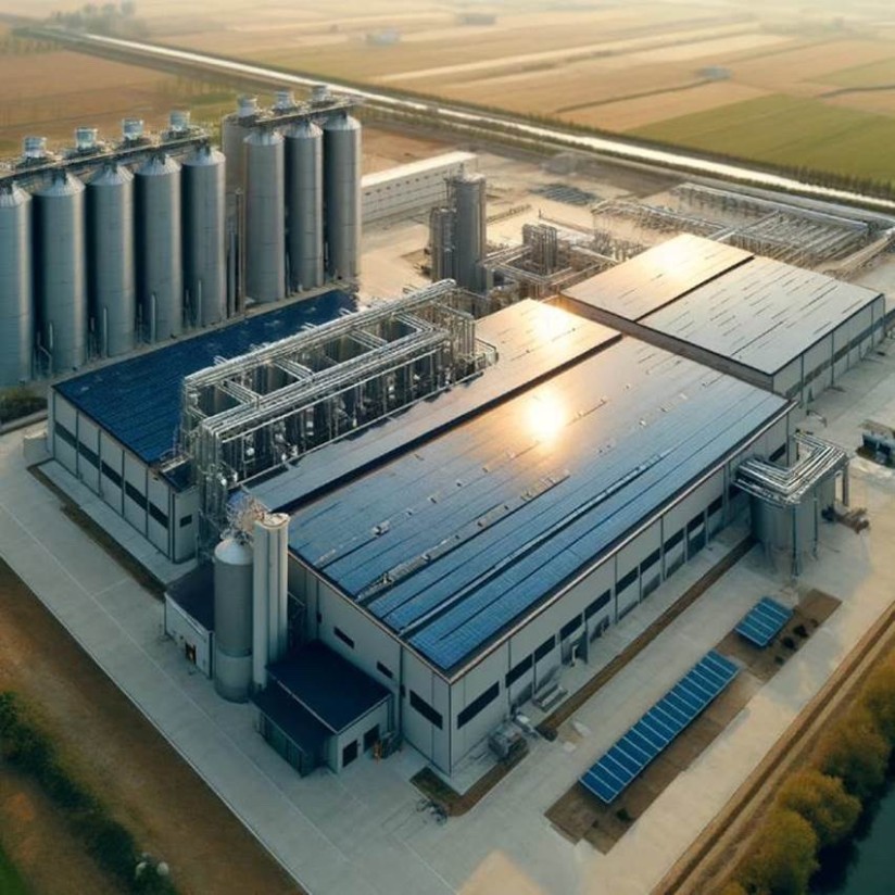 La energía solar podría reducir las emisiones anuales de la industria agroalimentaria hasta en 400 Kg de C02 eq/m2, según la UPM