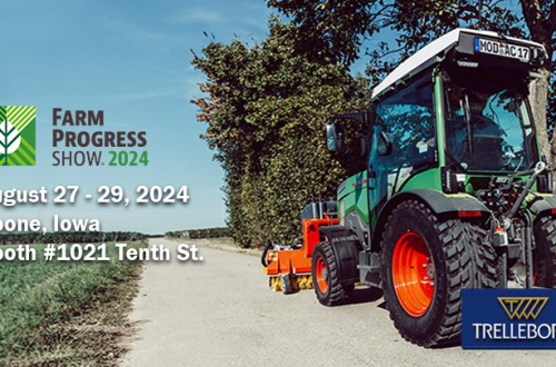 Trelleborg Tires muestra su tecnología de vanguardia en el Farm Progress Show 2024