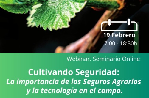 Webinar cultivando seguridad: la importancia de los seguros y la tecnología en el agro