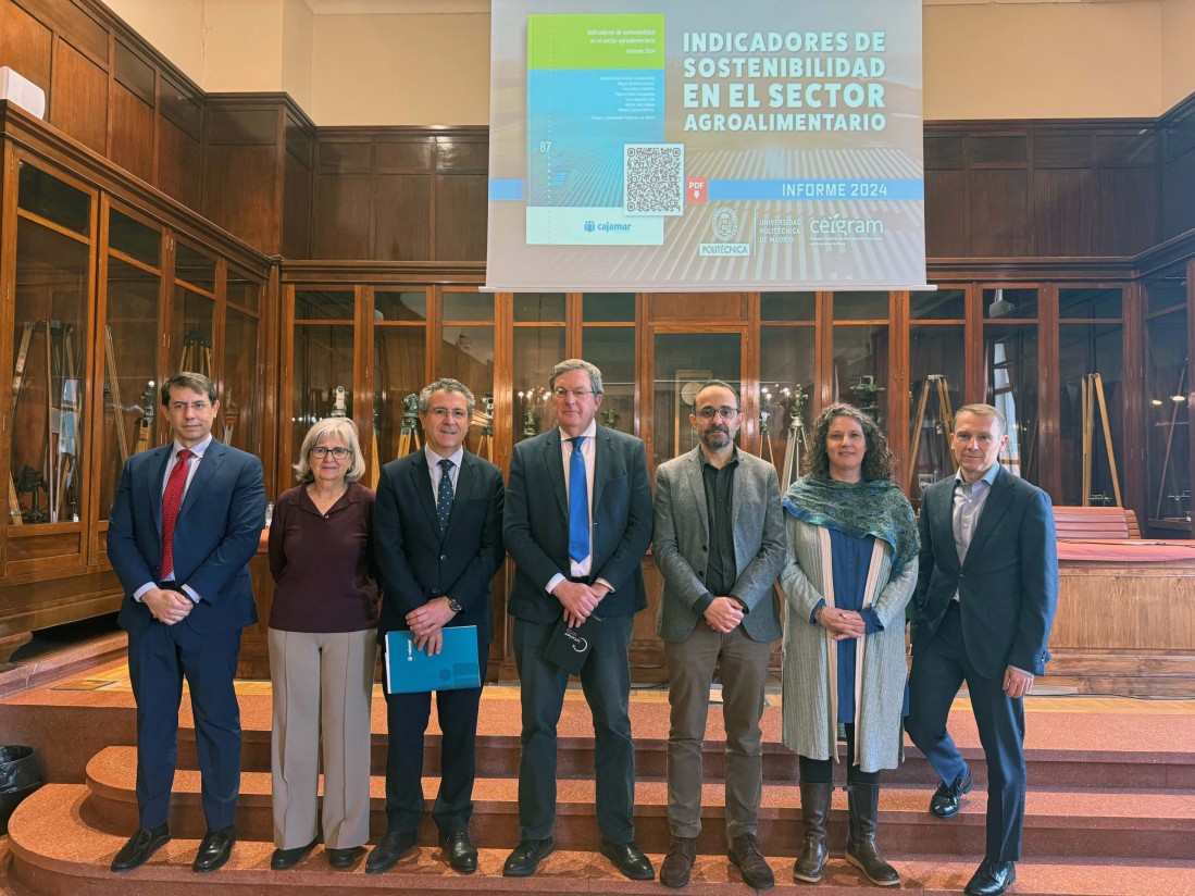 Cajamar y la UPM presentan la nueva edición del informe sobre sostenibilidad agroalimentaria