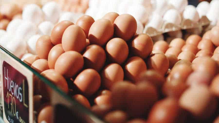 Menor aumento del precio de los huevos de la UE en el último año