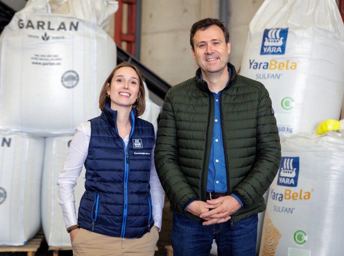Yara lanza en España sus fertilizantes bajos en carbono