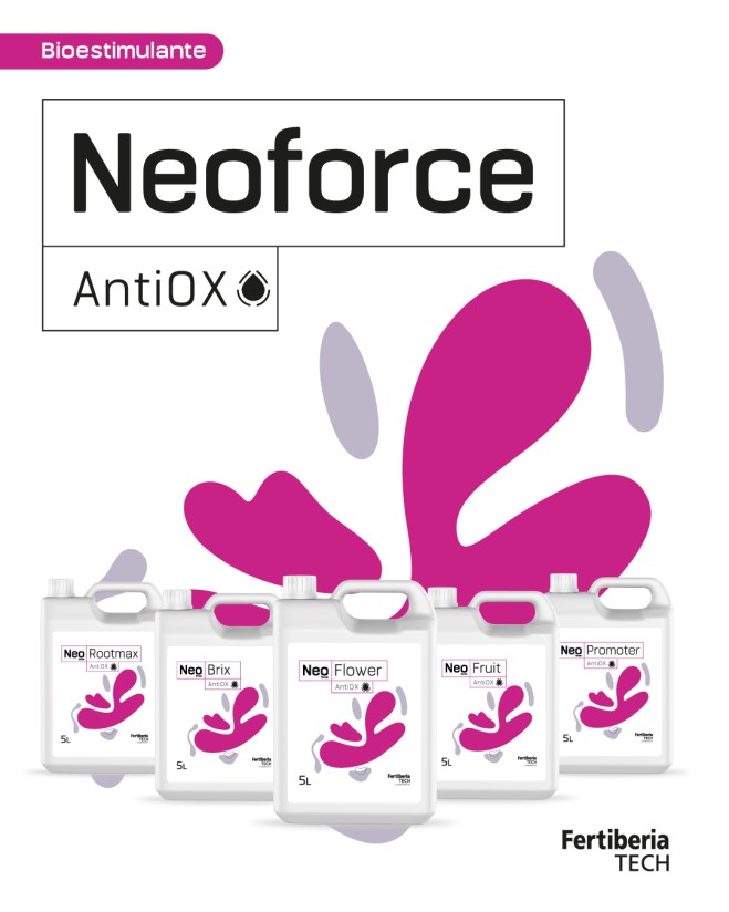 Fertiberia TECH integra la tecnología AntiOX en Neoforce para potenciar el rendimiento de los cultivos