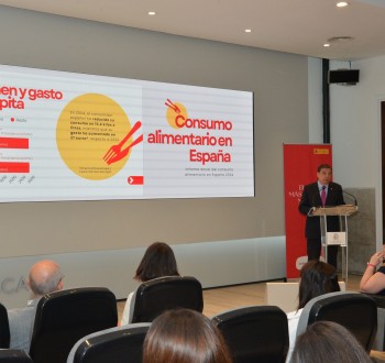 El consumo alimentario en España se mantiene estable y el gasto total aumenta un 2,4% en 2024