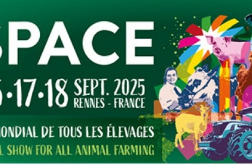 SPACE 2025 se celebrará del martes 16 al jueves 18 de septiembre, en el Parque de Exposiciones de Rennes