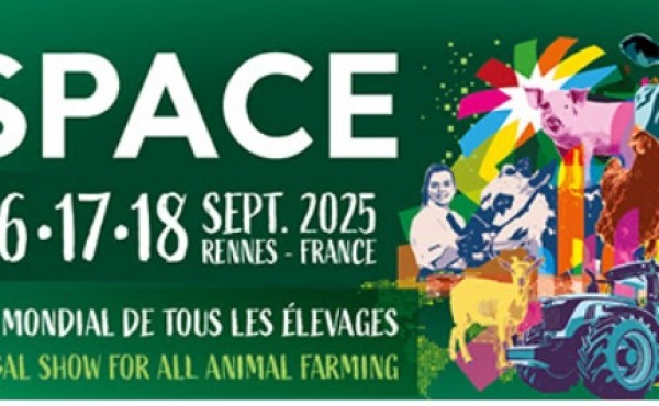 SPACE 2025 se celebrará del martes 16 al jueves 18 de septiembre, en el Parque de Exposiciones de Rennes