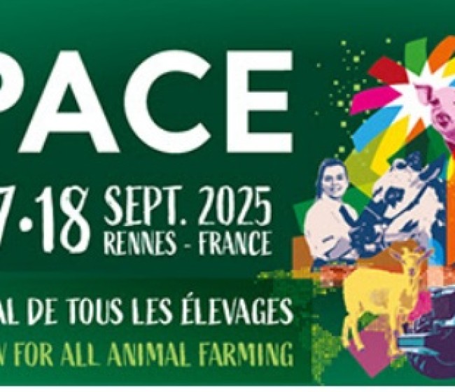 SPACE 2025 se celebrará del martes 16 al jueves 18 de septiembre, en el Parque de Exposiciones de Rennes