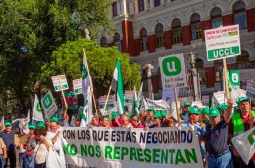 El Ministerio de Agricultura actualiza la representatividad de las opas e incluye por primera vez a Unión de Uniones