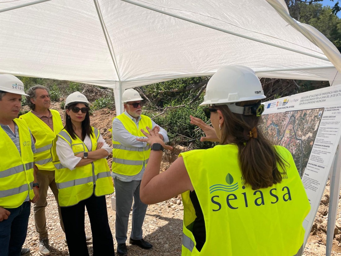 Agricultura invierte más de 6,5 millones de euros en el municipio valenciano del Real para trabajos de recuperación
