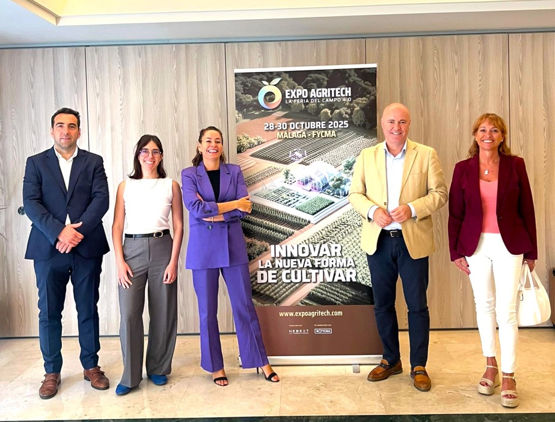 Expo AgriTech 2025, del 28 al 30 de octubre, reunirá en Málaga a más de 8.000 profesionales del sector