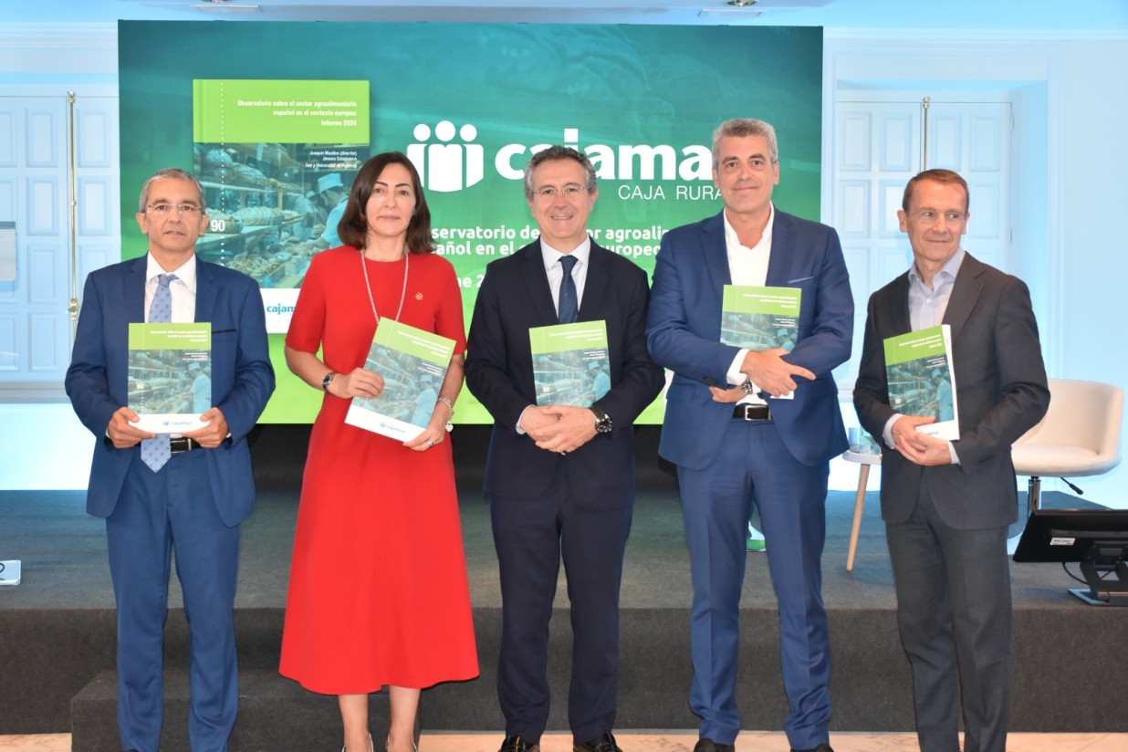 El sector agroalimentario español aumenta su valor añadido un 3,9% en 2024 hasta los 125.160 millones, según el observatorio de Cajamar