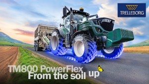 Trelleborg Tires presenta el nuevo TM800 PowerFlex, su neumático premium con tecnología ProgressiveTraction