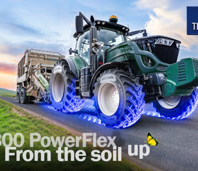 Trelleborg Tires presenta el nuevo TM800 PowerFlex, su neumático premium con tecnología ProgressiveTraction