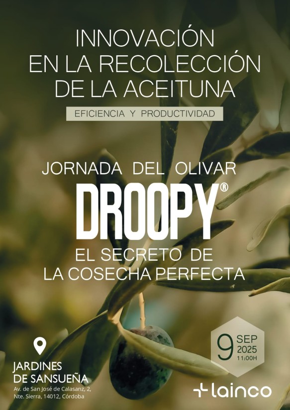 Lainco presenta Droopy® el nuevo bioestimulante para el sector del olivar