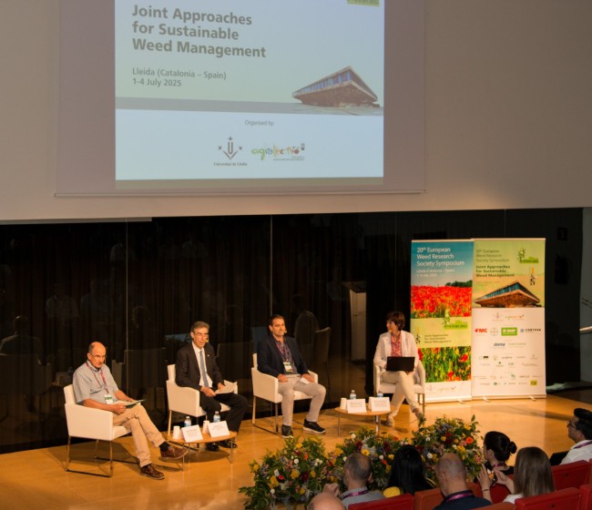 Lleida acogió 350 participantes en el XX Simposio Europeo de Malherbología