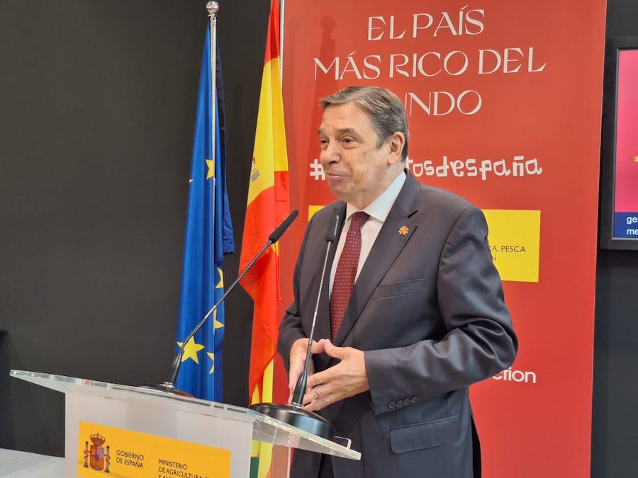 Luis Planas destaca en Fruit Attraction el liderazgo del sector hortofrutícula español