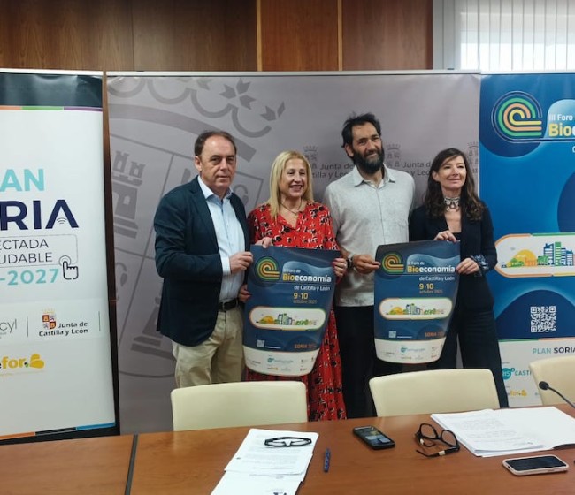 El III Foro de Bioeconomía de Castilla y León, 9 y 10 de octubre, afianza a Soria como escenario clave  de la bioeconomía