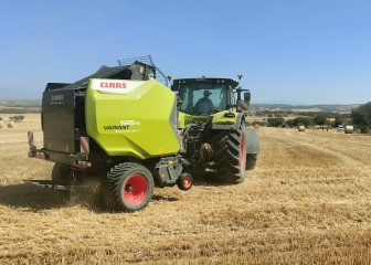 Claas Variant 585 RC: sobresaliente capacidad y calidad del trabajo en campo