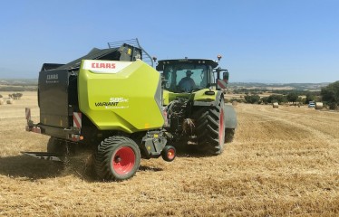 Claas Variant 585 RC: sobresaliente capacidad y calidad del trabajo en campo