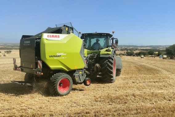 Claas Variant 585 RC: sobresaliente capacidad y calidad del trabajo en campo