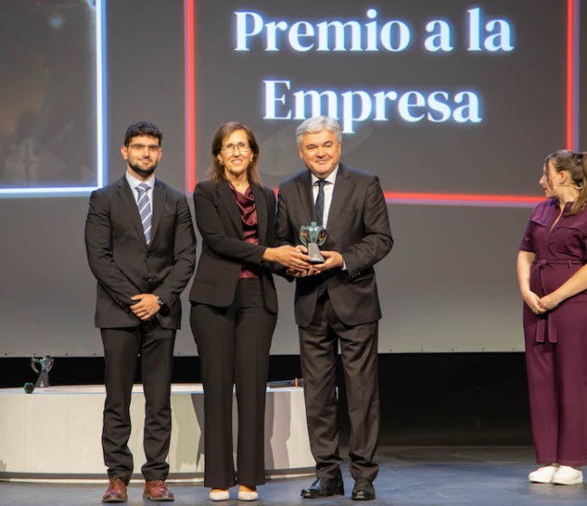Econex recibe el premio Empresa en los Premios Solidarios ONCE 2025