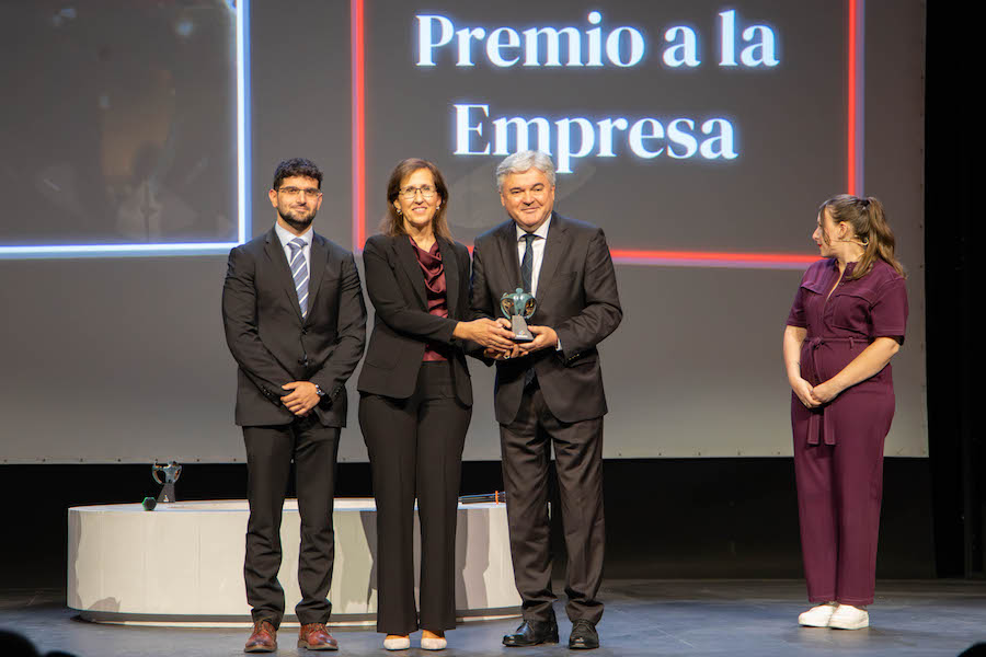 Econex recibe el premio Empresa en los Premios Solidarios ONCE 2025