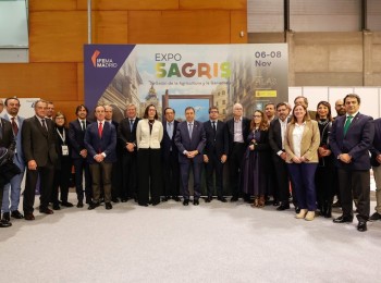 El ministro de Agricultura, Luis Planas, inaugura la primera edición de Expo Sagris