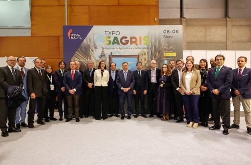El ministro de Agricultura, Luis Planas, inaugura la primera edición de Expo Sagris