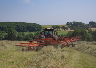 Kuhn presenta el nuevo rastrillo hilerador GA 7631 P