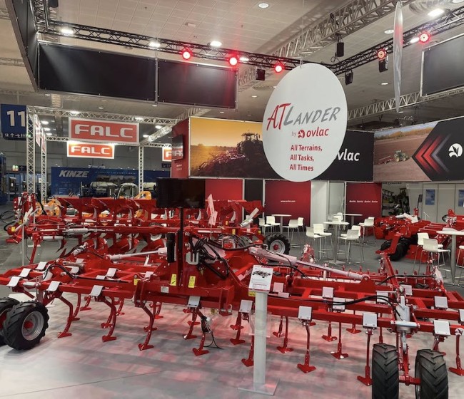Ovlac presenta oficialmente en Agritechnica 2025 el nuevo ATLander