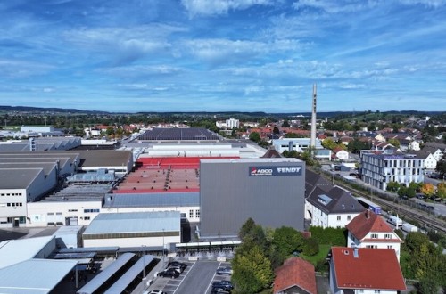 Fendt inaugura el almacén automatizado de gran altura de su planta de Marktoberdorf