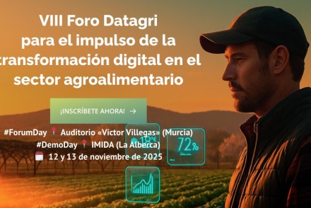 El Foro Datagri convierte Murcia en la capital europea del agrotech durante el 12 y 13 de noviembre