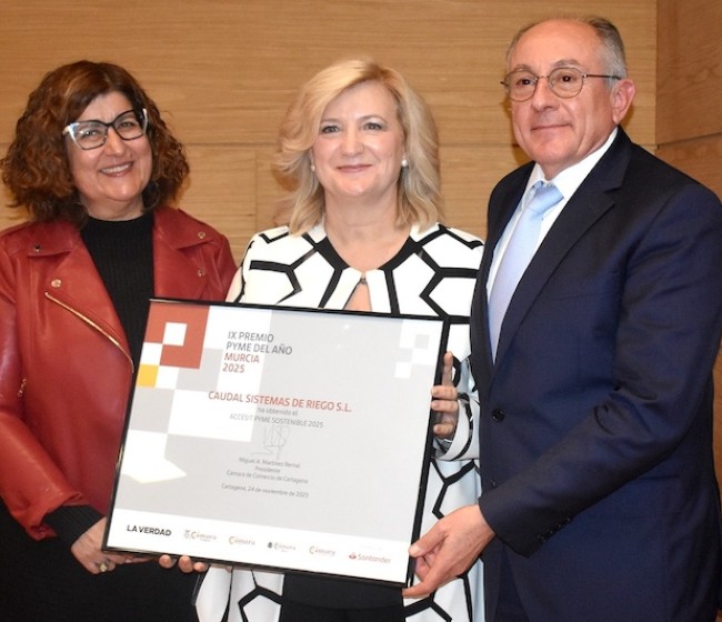 Grupo Caudal premiada como PYME Sostenible del Año