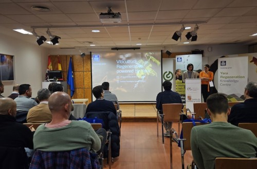 Yara celebra el primer aniversario de su Yara Regeneration Knowledge Centre con una jornada sobre viticultura regenerativa