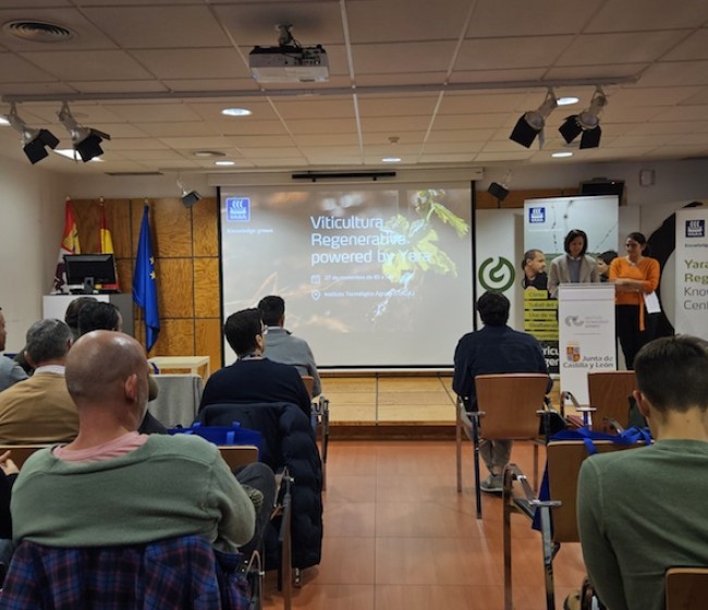 Yara celebra el primer aniversario de su Yara Regeneration Knowledge Centre con una jornada sobre viticultura regenerativa