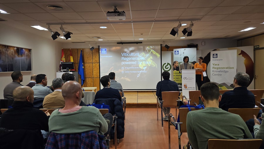 Yara celebra el primer aniversario de su Yara Regeneration Knowledge Centre con una jornada sobre viticultura regenerativa