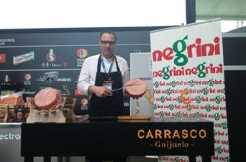 Negrini y Carrasco Guijuelo presentan la primera mortadela de Bolonia de cerdo ibérico